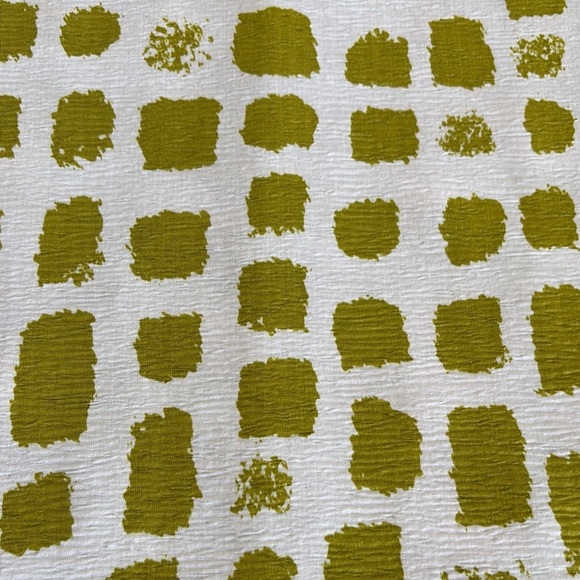 Chalet et ceci Green Patterned Sleeveless Tunic Top Oversized Sm Fits Med - Picture 5 of 9